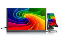 Hafen ultra dünnes HDR der Farbtonleiter-72% HDMI 15,6 Zoll-tragbarer Monitor