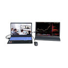 Geteilter Bildschirm 300cd/M2 15,6 Zoll-tragbarer Monitor für Laptop/Smartphone