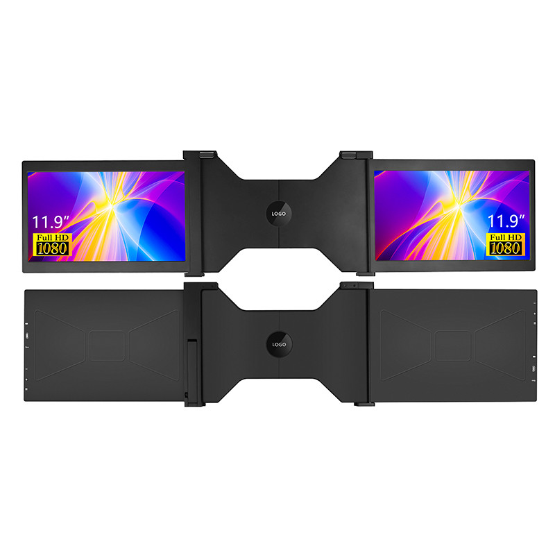 ODM 11,9 tragbarer Doppelschirm Zoll IPS 1080P FHD HDR10 für Laptop