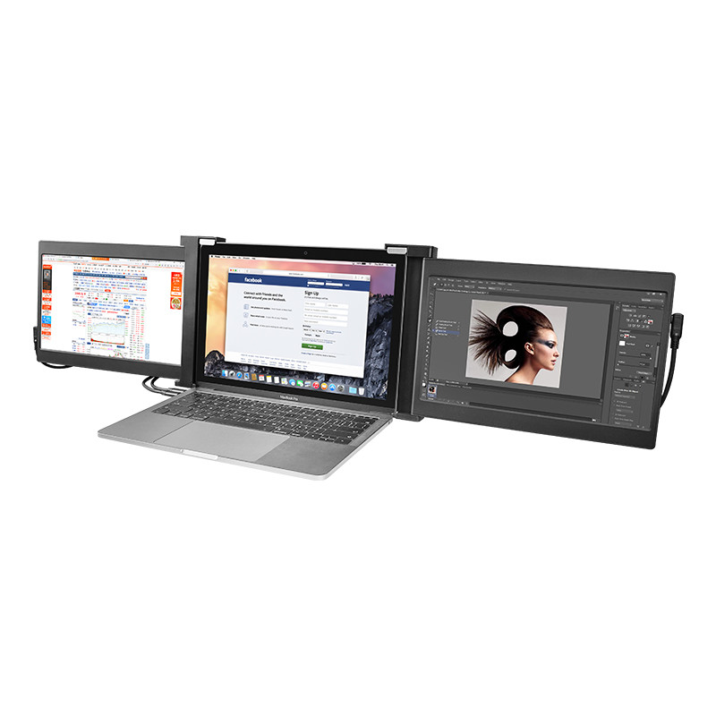Dünne Einfassung Soems Tri Laptop-tragbarer Monitor 11,6 Zoll IPS LCD